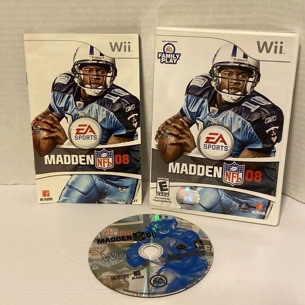 Madden NFL 08 Complete In Box (Nintendo Wii, 2007) Complete Everyone